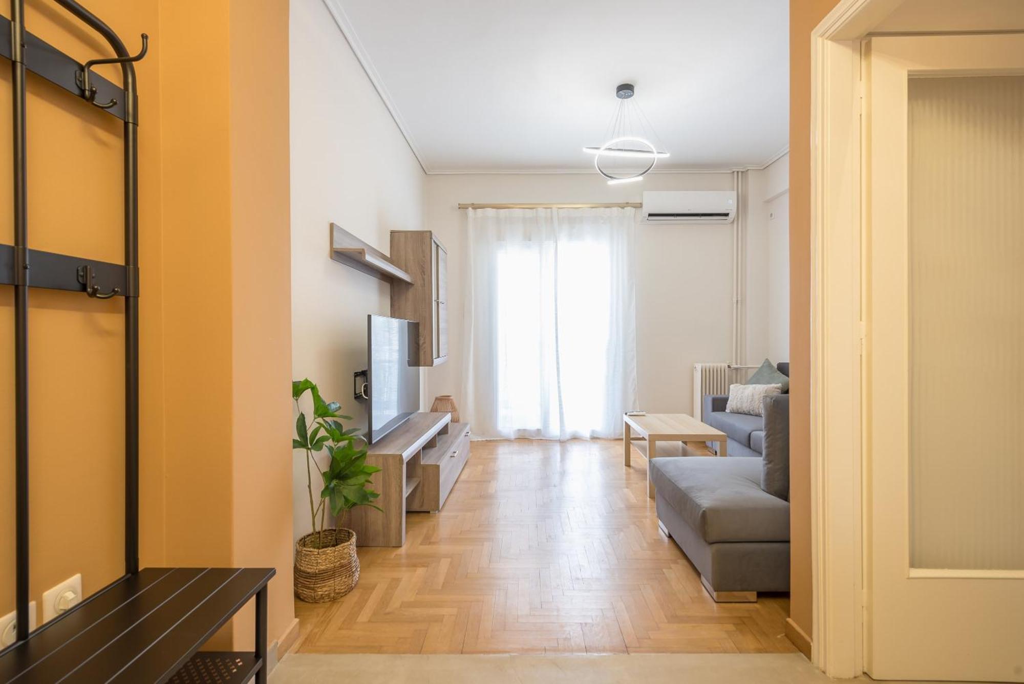 Appartement Stylish 2 Bd Urban Retreat Near Panormou Metro à Athènes Extérieur photo