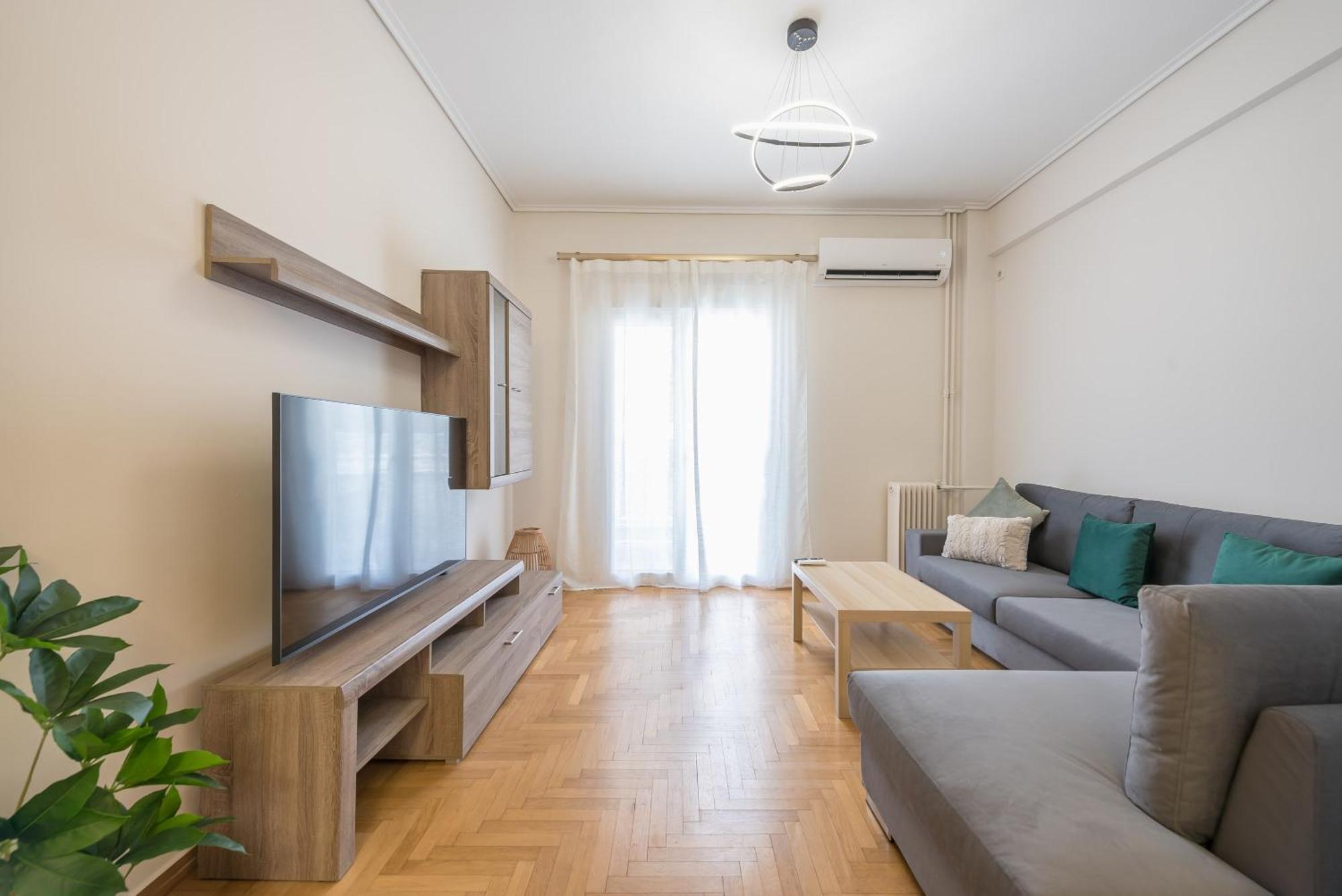 Appartement Stylish 2 Bd Urban Retreat Near Panormou Metro à Athènes Extérieur photo